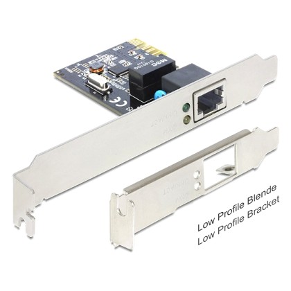 DELOCK PCI Express Card σε 1x Gigabit LAN 10/100/1000 - Refurbis