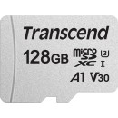 Transcend microSDXC 300S   128GB Class 10 UHS-I U3 V30 A1  - Πλη