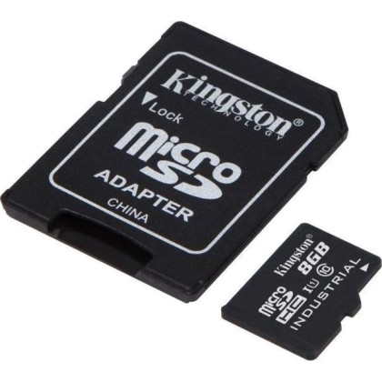 
      Kingston Industrial Temperature microSDHC 8GB U1 With Ada