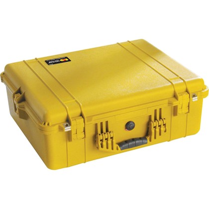 Peli Protector 1600 yellow with pre-cut foam  - Πληρωμή και σε 3
