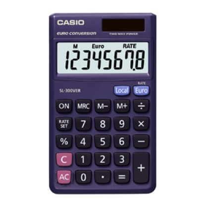 Casio SL-300VER  - Πληρωμή και σε 3 έως 36 χαμηλότοκες δόσεις 