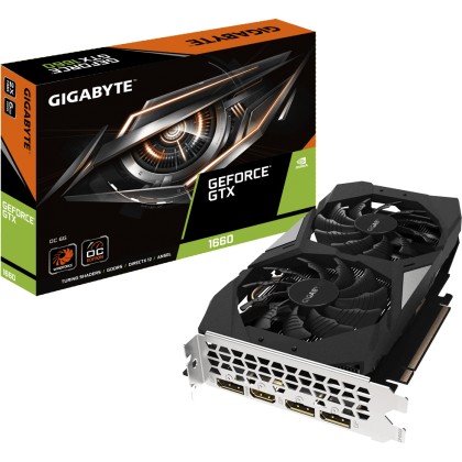 
      Gigabyte GeForce GTX 1660 6GB OC (GV-N1660OC-6GD)
      -