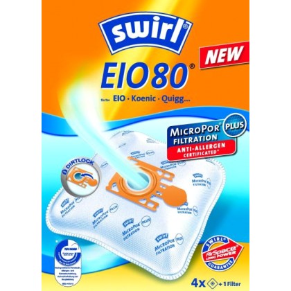 
      Swirl EIO 80 Plus
      - Πληρωμή και σε 3 έως 36 χαμηλότ