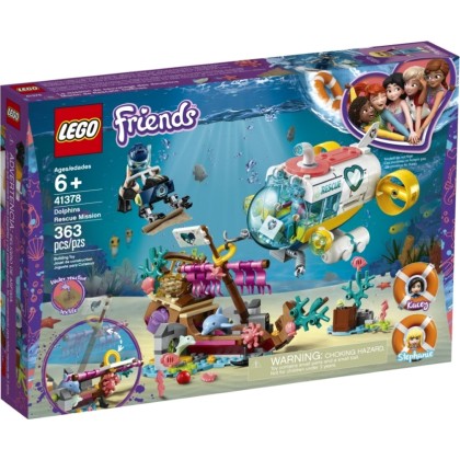 
      Lego Friends: Dolphins Rescue Mission 41378
      - Πληρω