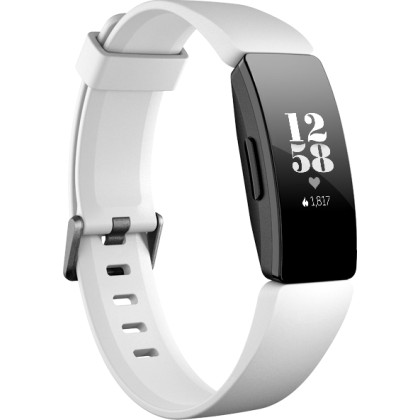 Fitbit Inspire HR White Black  - Πληρωμή και σε 3 έως 36 χαμηλότ