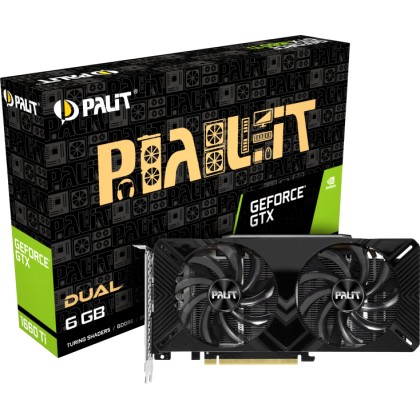 
      Palit GeForce GTX 1660 Ti 6GB Dual
        
        
    