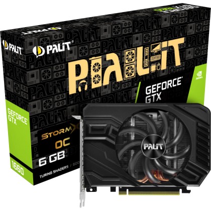 
      Palit GeForce GTX 1660 6GB StormX
        
        
     