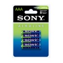 Μπαταρία Αλκαλική Sony Longer Lasting LR03 size AAA 1.5 V Τεμ. 4
