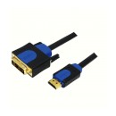 Cable HDMI/DVI Retail 5m Logilink CHB3105  - Πληρωμή και σε 3 έω