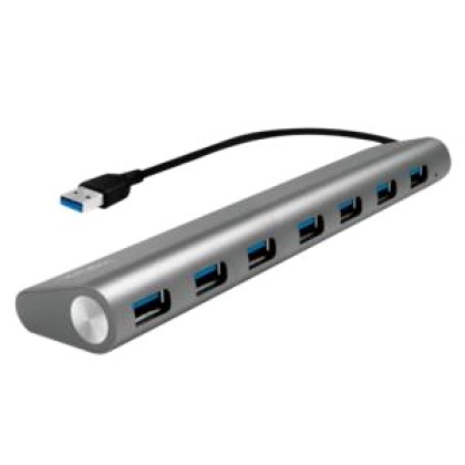 Hub USB 3.0 + PSU Logilink UA0308  - Πληρωμή και σε 3 έως 36 χαμ