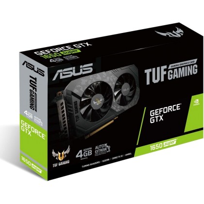 Asus GeForce GTX 1650 Super 4GB TUF GamingΚωδικός: 90YV0E43-M0NA