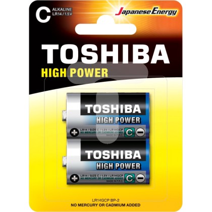 Toshiba High Power C (2τμχ)  - Πληρωμή και σε 3 έως 36 χαμηλότοκ