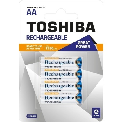 Toshiba TNH-6AC AA 2250mAh (4τμχ)  - Πληρωμή και σε 3 έως 36 χαμ
