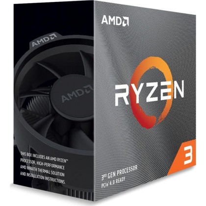 AMD Ryzen 3 3100 Box  - Πληρωμή και σε 3 έως 36 χαμηλότοκες δόσε