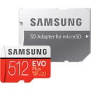 Samsung EVO Plus microSDXC 512GB U3 with USB Reader (2020)  - Πλ