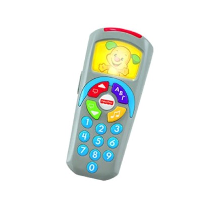 FISHER PRICE LAUGH & LEARN CLICK N LEARN REMOTE CONTROL - BLUE (