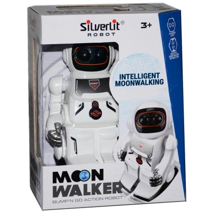 AS Silverlit Robot Moon Walker BumpN Go Action Robot (7530-88310