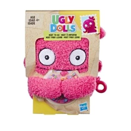Hasbro Ugly Dolls: Moxy TO-GO Plush Keychain Toy (E4528EU40)  - 