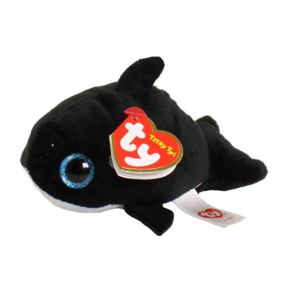 TY Teeny Tys - Orville Orca Killer Whale Plush Toy (4.5cm) (1607