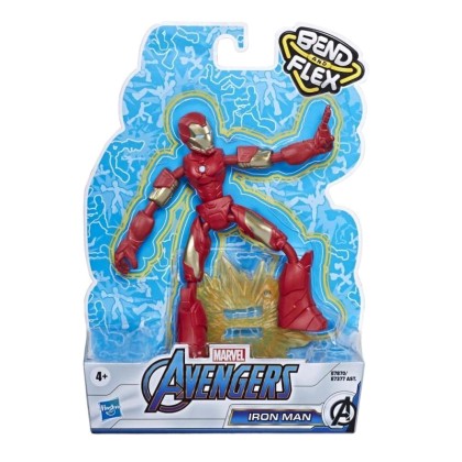 Hasbro Marvel: Avengers Bend and Flex - Iron Man Action Figure (