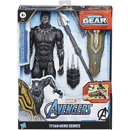 Hasbro Marvel Avengers Blast Gear: Titan Hero Series - Black Pan