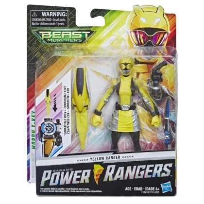 Hasbro Sabans Power Rangers: Beast Morphers - Yellow Ranger Acti