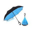 Ομπρέλα Kazbrella αντίστροφης δίπλωσης, λαβή σχήματος C, με θήκη