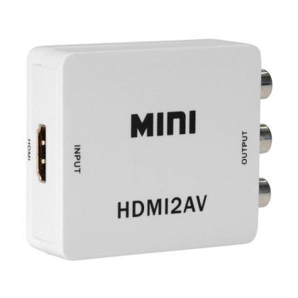 POWERTECH HD Video Converter CAB-H082 από HDMI σε 3x RCA, Full H