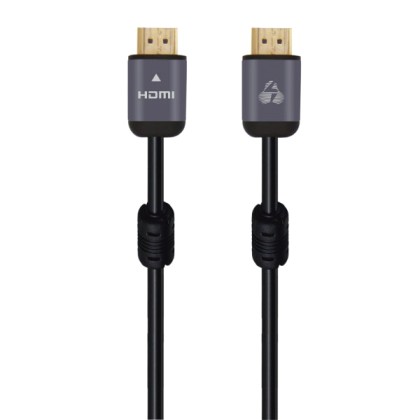 POWERTECH καλώδιο HDMI 2.0 CAB-H095 prime, 4k 3D, Copper, μαύρο,