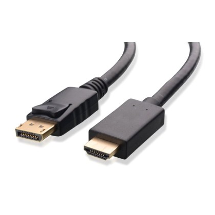 POWERTECH καλώδιο DisplayPort 1.2v(M) σε HDMI 1.4v(M), PTN3361, 