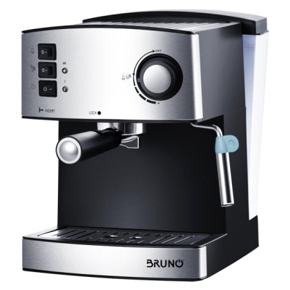 Καφετιέρα για espresso και cappuccino BRN-0003, 15 bar, 850 W, 1
