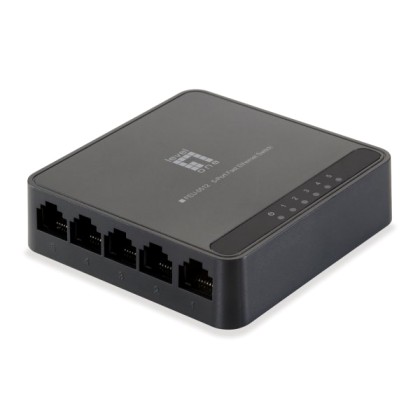 LEVELONE Ethernet switch FEU-0512, 8-port 10/100Mbps, Ver. 1.0