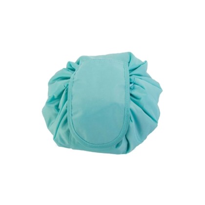 Αναδιπλούμενη Τσάντα Καλλυντικών με Κορδόνι Χρώματος Μπλε SPM VL