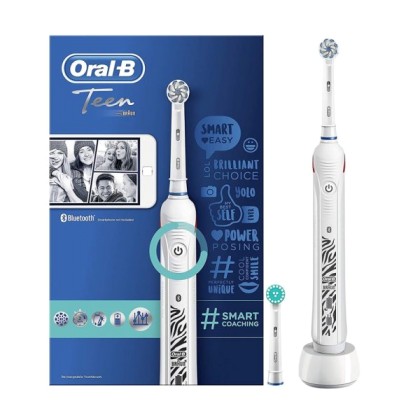 Επαναφορτιζόμενη Ηλεκτρική Οδοντόβουρτσα Oral-B Teen White