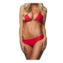 Μαγιό Slip Bikini με Σχέδιο Αστέρι Χρώματος Κόκκινο MWS2346