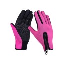 Γάντια Ποδηλάτου για Οθόνη Αφής Touch Screen Gloves Χρώματος Ροζ