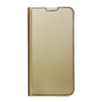 POWERTECH Θήκη Βook Elegant MOB-1450 για Samsung A50, χρυσή