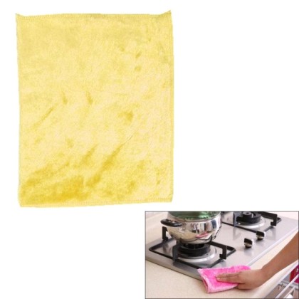 Πανάκι καθαρισμού από μικροΐνες - Κίτρινο