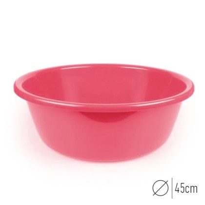 Λεκάνη πλαστική πολλαπλών χρήσεων 45x18cm - Ροζ