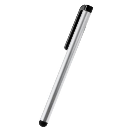 POWERTECH Μεταλλικό στυλό για οθόνη αφής TP-001S-10, ασημί, 10τμ