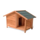 Ξύλινο Σπίτι Σκύλου με Βεράντα XL/XXL 120 x 75 x 77 cm Pratik GA