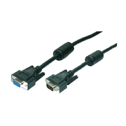 Cable VGA M/F Bulk Black 5m Logilink CV0006