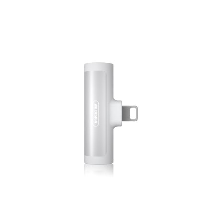 Adaptor 2in1 Lighting to 2xFemale WDC-094i White