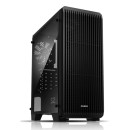 ZALMAN PC case S2, mid tower, 412x189x451mm, 1x fan, διάφανο πλα