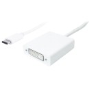 POWERTECH converter USB Type-C σε DVI PTH-036, 4K, λευκό