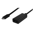POWERTECH converter USB Type-C σε DisplayPort PTH-039, 4K, ασημί