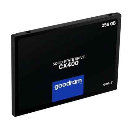 GOODRAM SSD CX400 Gen.2 256GB, 2.5", SATA III, 550-480MB/s,
