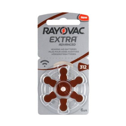 Rayovac extra mercury free μπαταρίες ακουστικών βαρηκοϊας 1,45V,