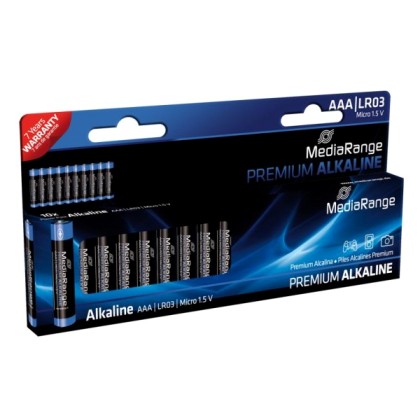 MediaRange Premium Αλκαλικές μπαταρίες τύπου AAA (LR03) - 10