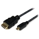Powertech HDMI 19pin σε HDMI Micro (D)  - 1.4V / 2F + with ether